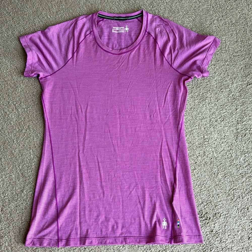 Smartwool Merino wool 150 shirt short sleeve women’s sz M